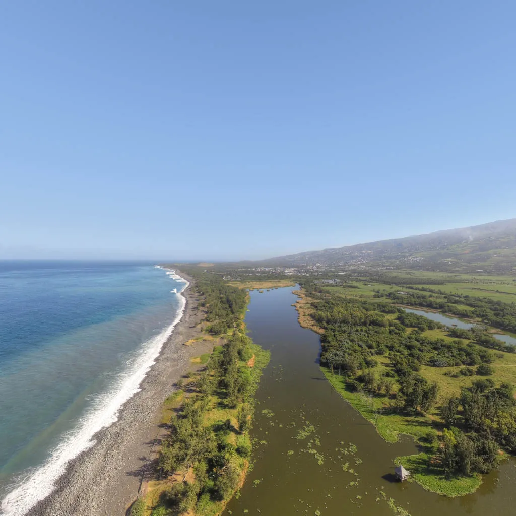 Vue du panorama : L'étang du Gol