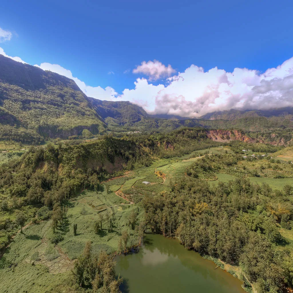 Vue du panorama : La Mare à Poule d'Eau