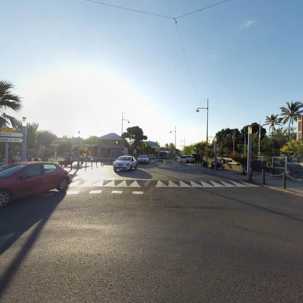 Vue du panorama : Le rond-point des Hauts