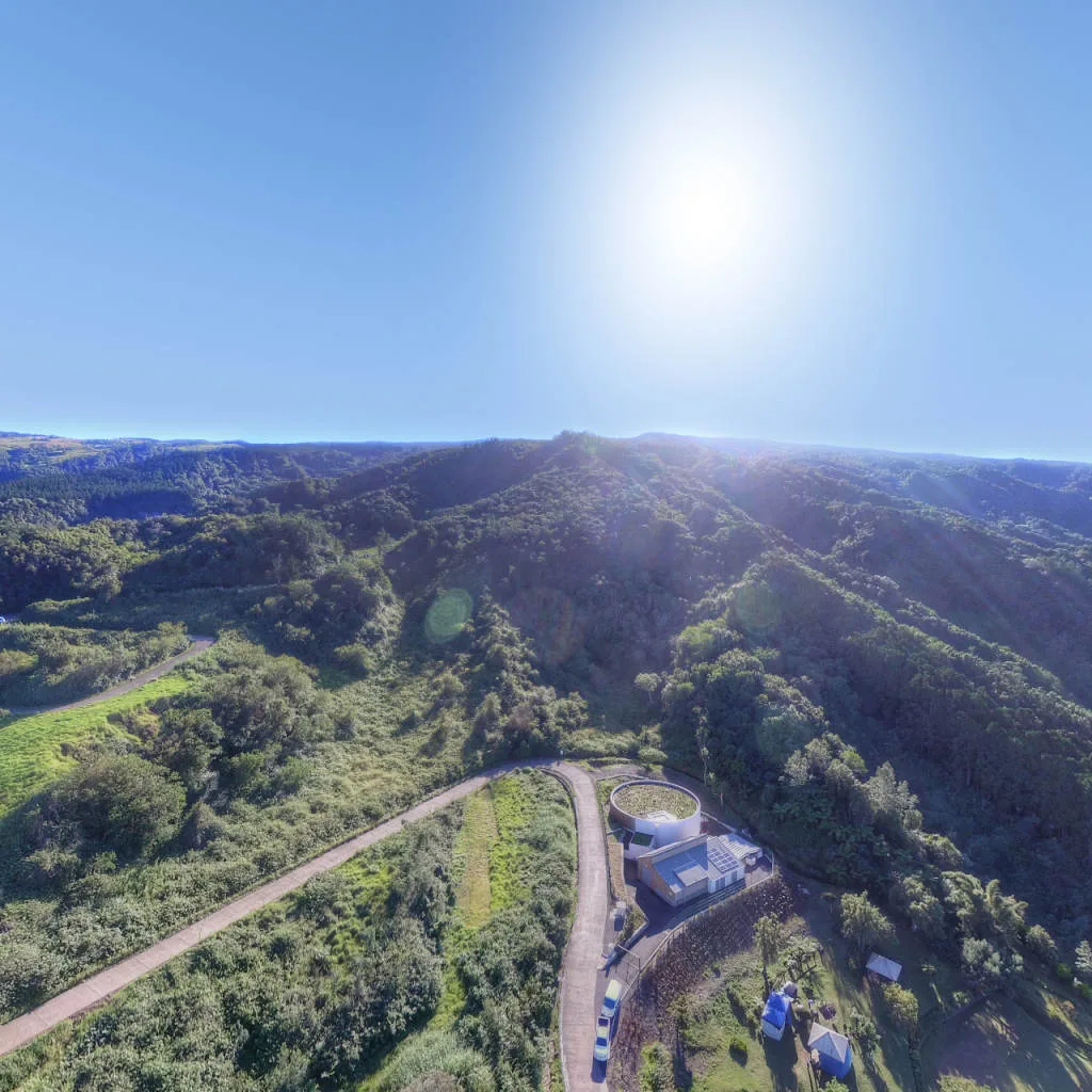Vue du panorama : Les hauts du Tévelave