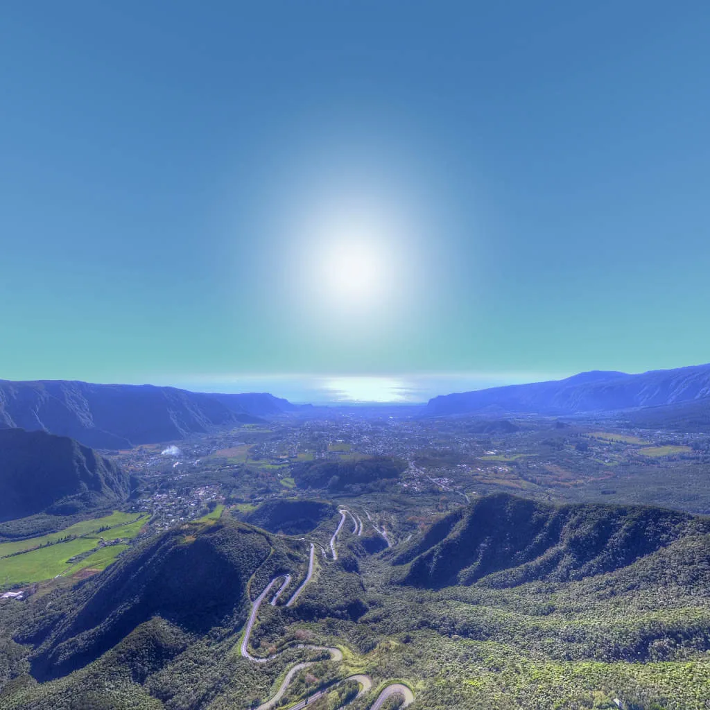 Vue du panorama : Les grands virages