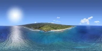 Aperçu du panorama : Au large de Saint-Leu