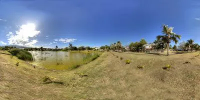 Aperçu du panorama : L'étang du village